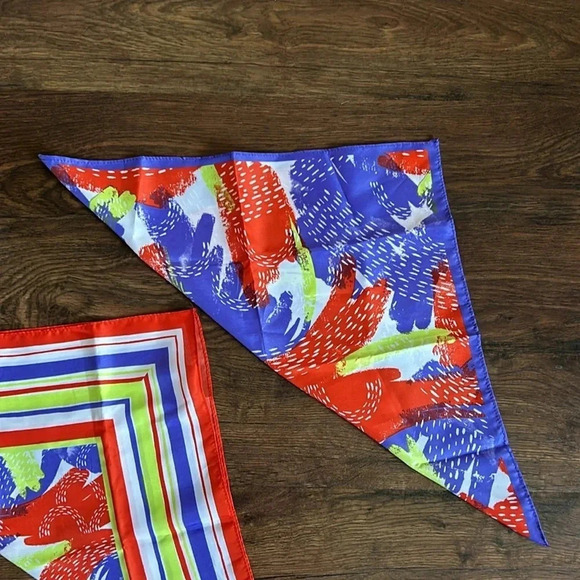 Bundle of Colorful Bandanas | Bandana Scarves | Scarves | Headscarf - Picture 3 of 9